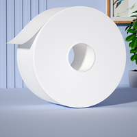 Papier en rouleau jumbo, directement de l'usine, doux pour la peau, sans peluches, super grande capacité, pour le nettoyage quotidien, 2 à 4 plis
