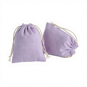 Factory Wholesale Cotton Flannel Drawstring Bag Storage Bag <b>Jewelry</b> <b>Packaging</b> Bag Custom logo Made in China Various Sizes - Product Image 1
