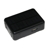 Traceur GPS avec batterie, localisateur d'actifs pour flotte avec batterie rechargeable de 9000 mAh, plateforme Web gratuite à vie, surveillance par application mobile