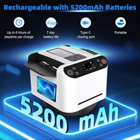 KPAW MAX6 ODM OEM Mélangeur de cartes automatique 2-en-1 pour 1 à 12 joueurs |   Offre rotative à 360° |   Ultra-silencieux, rechargeable, ABS durable