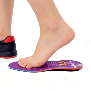Semelles orthopédiques de soutien de la voûte plantaire pour fasciite plantaire et pieds plats, amortissantes et confortables pour hommes et femmes, soutien élevé - Product Image 1