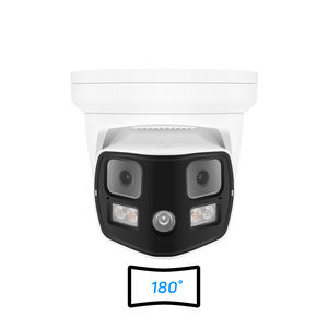 AI محيط 16mp POE بانورامية IP من الدرجة الليلية عرض واسع رؤية معدنية كاملة اللون صوت ثنائي الاتجاه مع فتحة SD - Product Image 1