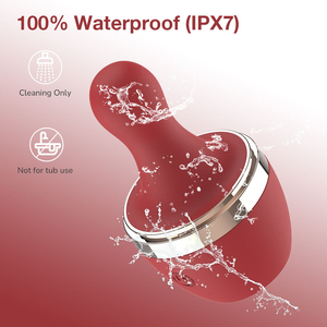 Vibratore Ricaricabile Rosa Stimolatore per Capezzoli e Clitoride in Morbido Silicone a Forma di Capezzolo con 10 Modalità di Vibrazione Giocattoli Sessuali per Donne - Product Image 5