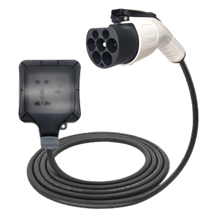 Enjoe V2L Discharger untuk Kabel Pengisian Daya Mobil Tipe 2, Adaptor Kabel EV Mendukung MG BYD Kia Hyundai, Pengisian Daya V2L Kendaraan ke Peralatan Tipe 2 - Product Image 3