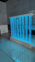 Fontaine d'eau intérieure décorative CHENYISHI de luxe avec pompe à air cascade, mur de bulles CNC et lumières RGB pour la décoration de bureaux, maisons et magasins
