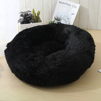 Lit pour chien toutes saisons en peluche, confortable pour petits et grands chiens, design Paw Plush, produits pour chiens