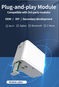 스마트 미니 커튼 투야 와이파이/지그비/블루투스 전기 커튼 모터 아마존 알렉사/구글 어시스턴트 가정 및 사무실 용 - Product Image 3