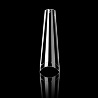 500 pièces NO C XXL Coffin Demi-couverture, Capsules d'ongles à marque privée, Designs simples de French manucure pour extensions acryliques