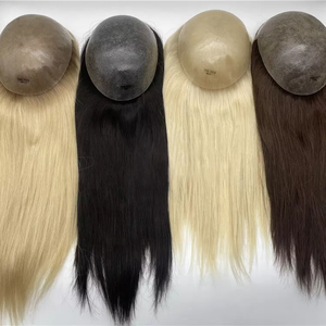 HQ кожа парик цвет корня 8 может служить в качестве цвет 25 100% человеческих волос парик для женщин - Product Image 6