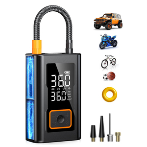 Inflador de Neumáticos Portátil, Bomba de Aire Eléctrica, Compresor de Aire Multifuncional para Vehículos - Product Image 1