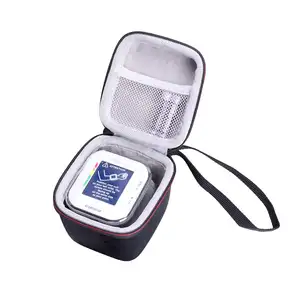 Medicine Storage Box Double Lock Carrying Bag Eva Medical Sphygmometer Case