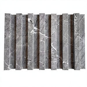 Collection de panneaux muraux en WPC texturés, divers designs, du <span class=keywords><strong>bois</strong></span> à l'effet pierre, pas besoin de <span class=keywords><strong>peinture</strong></span>, prêt à installer - Product Image 5