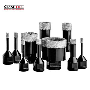 <span class=keywords><strong>Foret</strong></span> diamant brasé de 55mm de diamètre personnalisable Connexion M14 Mode CNC pour couper les carreaux Scies cloche marbre granit béton - Product Image 6