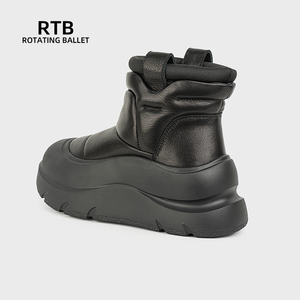Зимние водонепроницаемые сапоги из коровьей кожи с мехом - Product Image 3