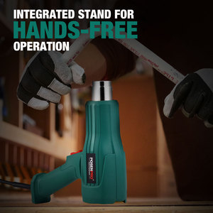 <span class=keywords><strong>Pistola</strong></span> de <span class=keywords><strong>Calor</strong></span> Eléctrica Industrial y para Bricolaje de 2000W con Temperatura Ajustable para Remover Pintura, <span class=keywords><strong>Soldar</strong></span> Tuberías y Encoger <span class=keywords><strong>PVC</strong></span> - Product Image 4