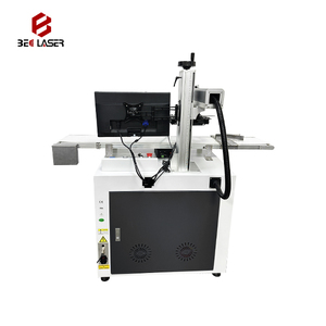 Máquina de Marcado Láser de Fibra con Posicionamiento Visual, 20W 30W 50W, Fuente Láser Raycus para Marcado de Metal - Product Image 1