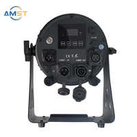 Projecteurs LED à batterie IP65 étanches 6x20W RGBWAUV 6-en-1 DMX512 avec télécommande et contrôle sonore pour éclairage de scène extérieur