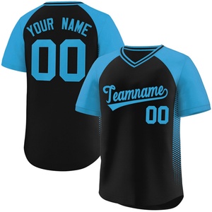 Camiseta de béisbol personalizada, camisetas deportivas de Hip Hop, transpirables, estampadas, de secado rápido, nombre del equipo personalizado, número, venta al por mayor para adultos - Product Image 6