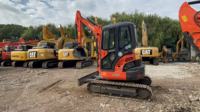 La mini excavatrice de 3.5 tonnes a utilisé l'excavatrice Kubota U35 à Shanghai en Chine