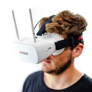 Lunettes FPV EMAX Transporter 2 HD 1280x720 <span class=keywords><strong>avec</strong></span> moniteur numérique HDZero 2-en-1 et <span class=keywords><strong>écran</strong></span> amovible <span class=keywords><strong>avec</strong></span> DVR pour <span class=keywords><strong>drone</strong></span> HDZero Whoop - Product Image 5