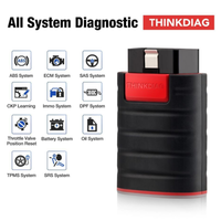 Nueva Versión del Lector de Códigos OBD2 Thinkdiag con 16 Funciones de Reinicio para Android/iOS, Escáner Easydiag, Versión Actualizada