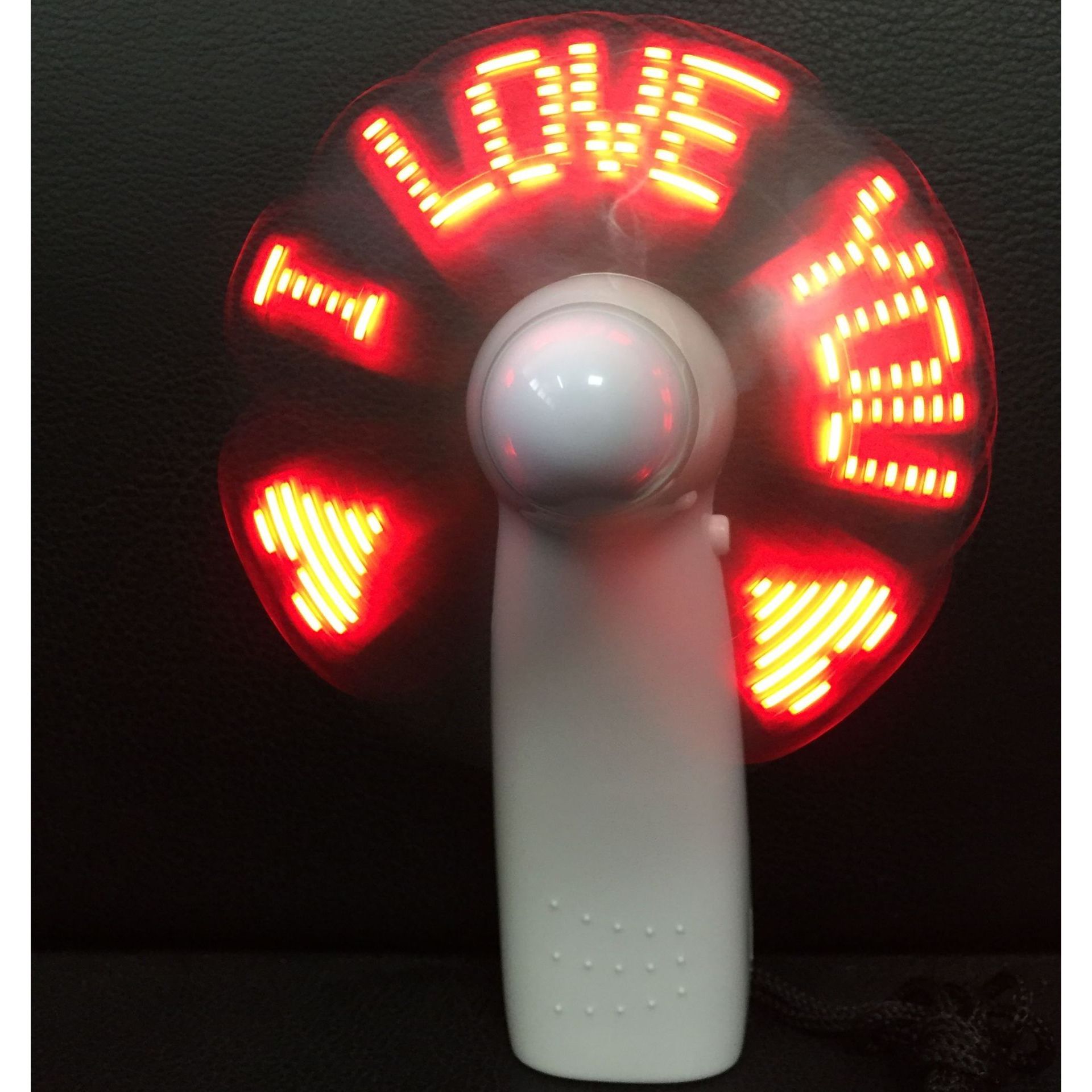 Rojo "TE AMO" (estilo fijo)