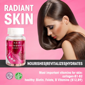 Multivitamínico para el cabello de biotina en dosis de caramelo de goma no aplicable para mujeres embarazadas Multivitamínico para mujeres - Product Image 5