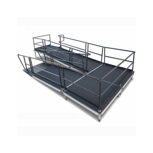 Small Folding Movable Portable <b>Stage</b> Mobile <b>Stage</b> for Church Outdoor Concert Aluminum Mobile Event Staging <b>Platform</b> - Product Image 3