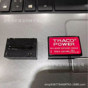 ทรัคโค พาวเวอร์ ดีซี ดีซี คอนเวอร์เตอร์ Ten5-2411Wi 5Vdc 1000Ma โมดูลไดรเวอร์แบบติดตั้งบนบอร์ด - Product Image 1