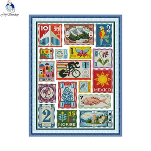 Colección de Sellos Pequeños NKF 2025, Lienzo para Punto de Cruz Impreso en Alta Definición, Decoración para el Hogar/Regalo/Arte, Kits de Bordado, Kit de Crochet, DIY, Año Nuevo - Product Image 6