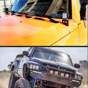 Focos LED RGB Cuadrados de 40W y 3 Pulgadas para Motocicleta, Luces de Trabajo Impermeables con 4 Lentes, 2 Años de Garantía, Faros Antiniebla para Autos y Camiones - Product Image 3