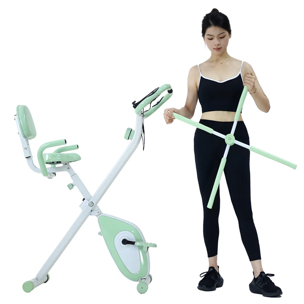 SD-X02 Best price home use fitness exercise machine with oversize comfortable seat cushion magnetic control exercise bike