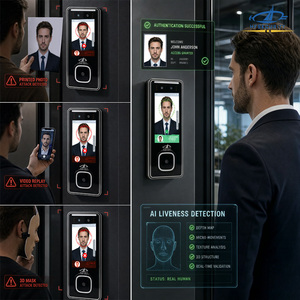 Dispositif de sécurité à reconnaissance faciale PA15, système de contrôle d'accès sans carte HFIMS, administration à distance - Product Image 4