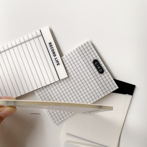 Bantalan Catatan Menempel Sendiri Bahan PET Transparan Gaya Berbeda Mudah Dikirim untuk Rumah, Kantor, Notebook - Product Image 1