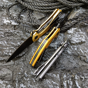 มีดพับ Ker Shaw BAREKNUCKLE 7777 สำหรับกิจกรรมกลางแจ้ง EDC มีดพกพาสำหรับตั้งแคมป์ เอาตัวรอด ล่าสัตว์ ผลิตตามแบบ OEM มีดพกพาสะดวกสำหรับใช้ในชีวิตประจำวัน - Product Image 2