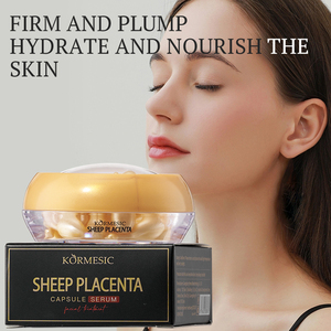 KORMESIC ขายส่ง แคปซูลสารสกัดรกแกะ 30 แคปซูล เอสเซนส์บำรุงผิวหน้า ช่วยให้ผิวกระจ่างใส ลดเลือนริ้วรอย เซรั่มบำรุงผิวหน้า รับผลิตแบรนด์ส่วนตัว OEM - Product Image 3