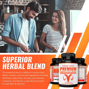 Suplemen Energi Alami Horny Goat Weed Terlaris, Kapsul Akar Maca Premium Horny Goat Weed untuk Pria dan Wanita - Product Image 3