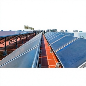 Collecteur solaire plat fiable pour usine, projets solaires thermiques à grande échelle, boîtier résistant aux intempéries, fournisseur de transfert de chaleur - Product Image 1