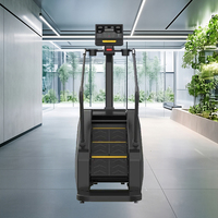 Appareil d'escalade électrique intelligent pour l'exercice aérobie en intérieur, machine à grimper les escaliers pour la remise en forme commerciale