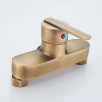 Ensemble de douche en laiton brossé de style européen, design moderne, barre coulissante à jet de pluie, robinet de salle de bain mural de luxe, eau chaude et froide, céramique
