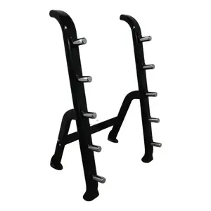 Infinit IF-RB5B Rastrelliera Porta Pesi in Metallo Nero a 5 Livelli, Attrezzatura Fitness Pieghevole con Logo Personalizzato - Product Image 5