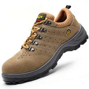 LIGHT BEARER 339 <span class=keywords><strong>Scarpe</strong></span> <span class=keywords><strong>da</strong></span> <span class=keywords><strong>Lavoro</strong></span> Funzionali <span class=keywords><strong>da</strong></span> <span class=keywords><strong>Uomo</strong></span>, Traspiranti in Pelle Scamosciata, Calzature di Sicurezza per Industria e Costruzioni - Product Image 1