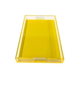 Plateau en acrylique de forme et de taille personnalisées de qualité supérieure Plateau de service en acrylique au design classique de fournisseurs en gros - Product Image 3