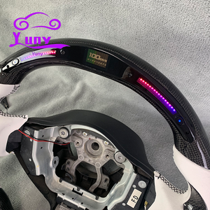 <span class=keywords><strong>Volante</strong></span> <span class=keywords><strong>Deportivo</strong></span> Personalizado de Fibra de Carbono con LED e Indicador de RPM, con Alcántara Auténtica para Nissan 370 370z <span class=keywords><strong>Nismo</strong></span> - Product Image 2