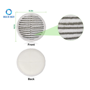 Tampons de vadrouille ronds pour sol dur compatibles avec les pièces d'aspirateur Spinwave 2039A à alimentation 2124 - Product Image 5