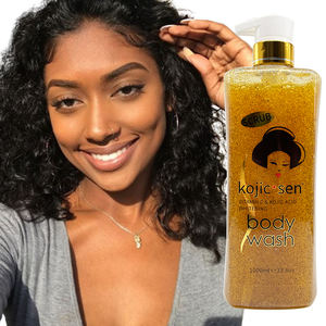 Vitamina C Ácido Kójico Blanqueador Body Wash Refrescante Hidratante Comprar a granel para reventa Cuidado corporal Body Wash Mujeres africanas Cuidado DE LA PIEL - Product Image 2