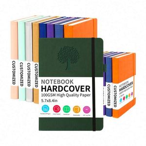 Cuaderno de Reuniones Personalizado con Tapa Dura, Grabado en Relieve, Páginas Rayadas, Encuadernación Personalizada, Correa Elástica y Bolsillo - Product Image 6