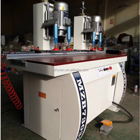 Machine à percer le bois à double tête HYSEN, fabrication professionnelle directe d'usine, moteur 3kW, 220V, facile à utiliser, garantie 1 an