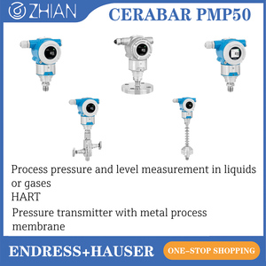 Capteur de niveau de gaz absolu à membrane métallique E+H Cerabar PMP50 4-20mA HART 400 bars - Product Image 5
