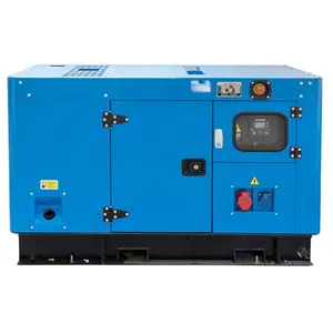 gensets factory supply open frame canopy silent type industrial power electric diesel generators 10kva